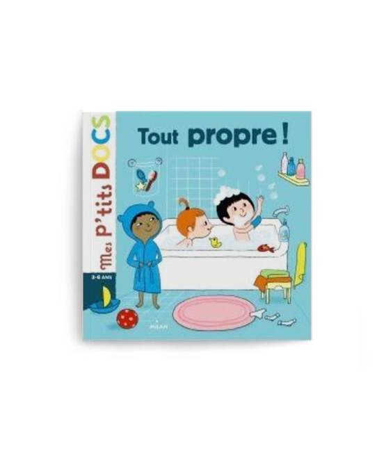 Buy the authentic "Tout propre"  book (text in French)