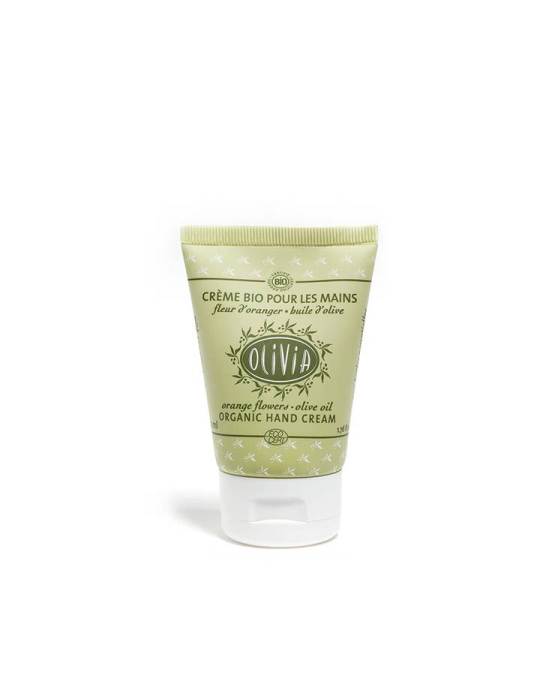 Acheter l'authentique Crème pour les mains à l'huile d'olive et à la fleur d'oranger, certifiée BIO