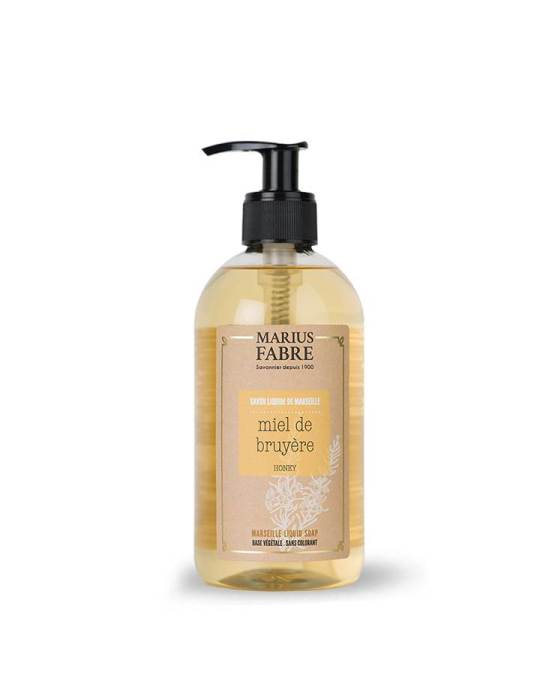 Buy the authentic Marseille liquid soap honey fragrance, 400ml