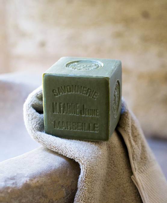 Compre lo auténtico Jabón de Marsella de aceite de oliva 600 g, sin estuche