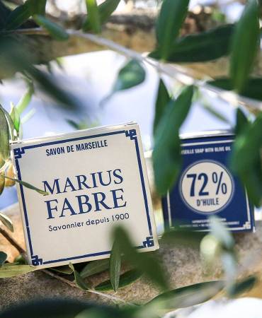 Acheter le/la vrai(e) Savon de Marseille pour le linge 400g, sans huile de palme, étui