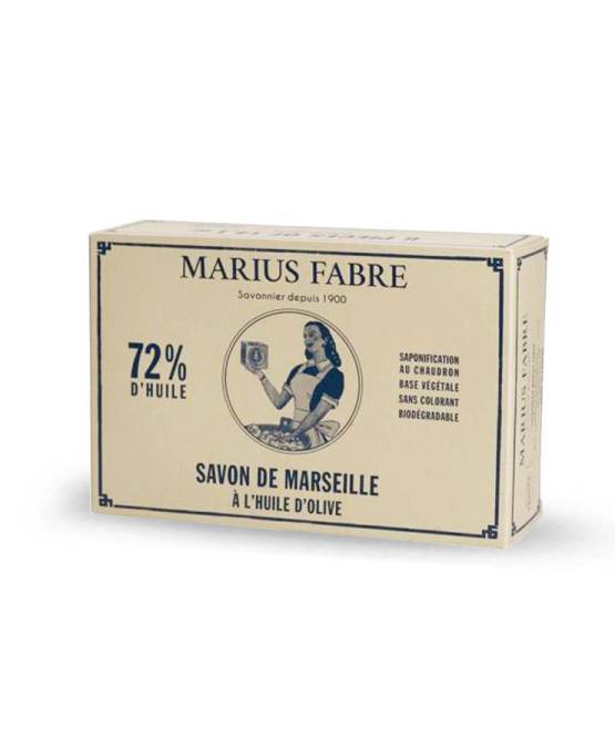 Compre lo auténtico Caja de 6 jabones de Marsella 400g con aceite de oliva