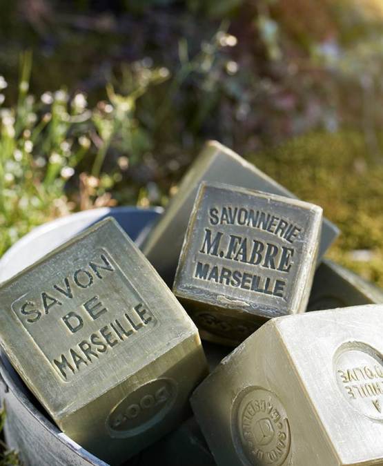 Acheter l'authentique Coffret de 6 savons de Marseille 400g à l'huile d'olive