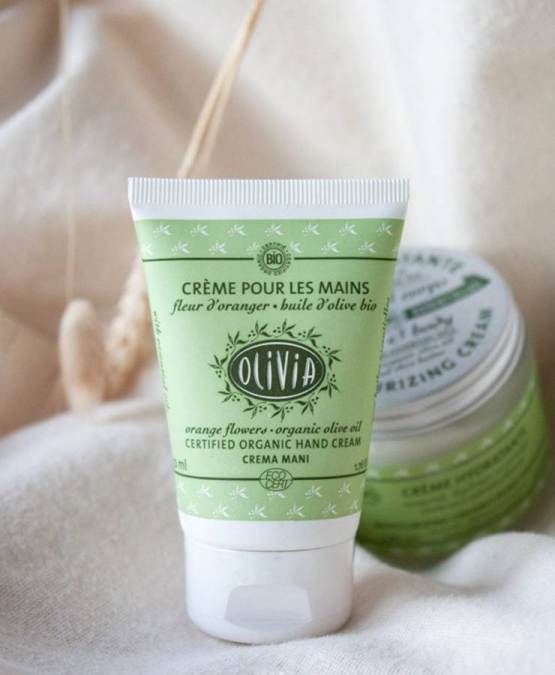 Buy the authentic Certified organic olive oil hand cream 50ml