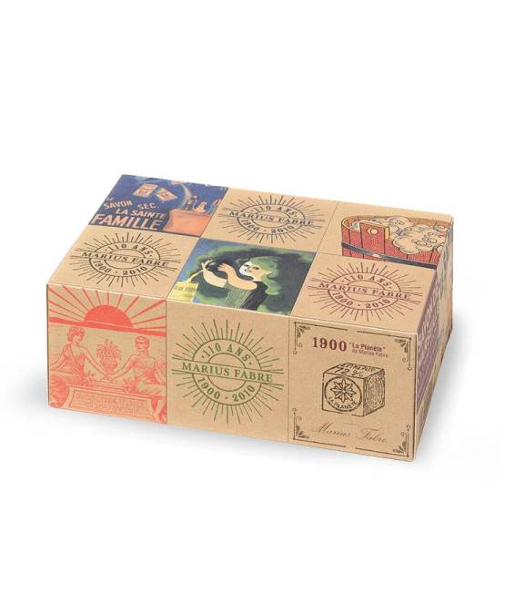 Acheter l'authentique Coffret collector Savon de Marseille  "110 ans" Marius Fabre
