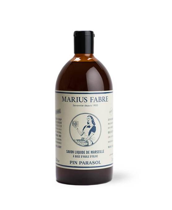 Compre lo auténtico Jabón Líquido de Marsella de Pino Parasol 1L