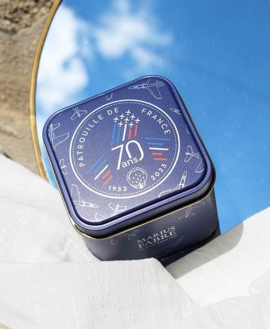 Acheter l'authentique Marius Fabre x Patrouille de France - Boîte métal cube