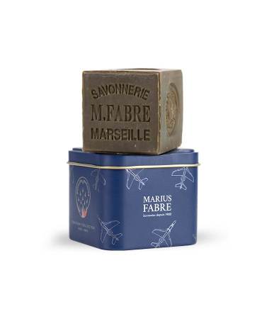 Acheter le/la vrai(e) Boîte métal cube PAF & son savon de Marseille 200g - Marius Fabre