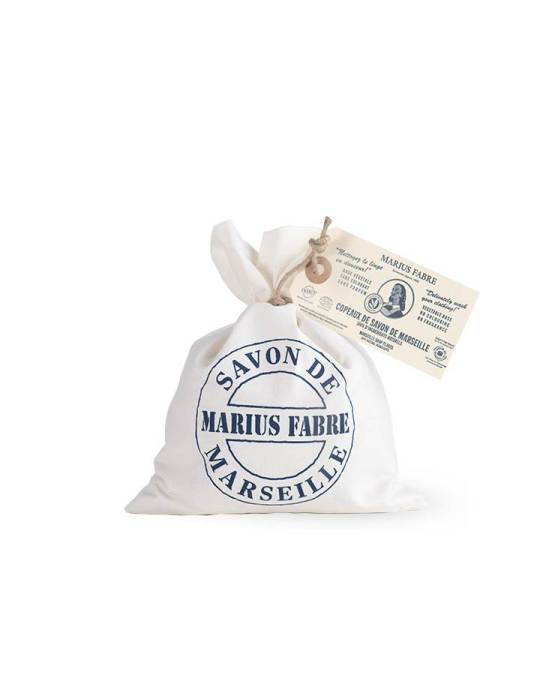 Acheter l'authentique Sac de copeaux de savon de Marseille 300g, sans huile de palme - Marius Fabre
