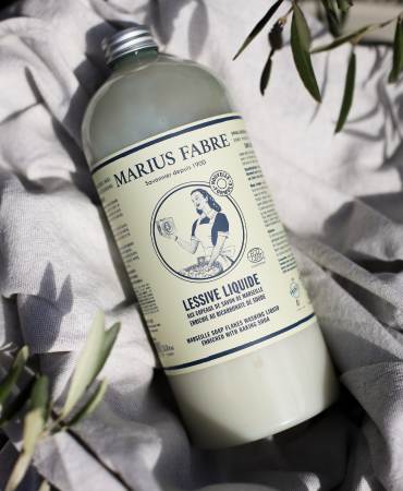 Acheter le/la vrai(e) Lessive aux copeaux de savon de Marseille et bicarbonate, 1L - Marius Fabre