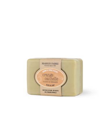 Acheter le/la vrai(e) Savonnette parfumée aux Écorces d'orange et Cannelle 100g, sans huile de palme
