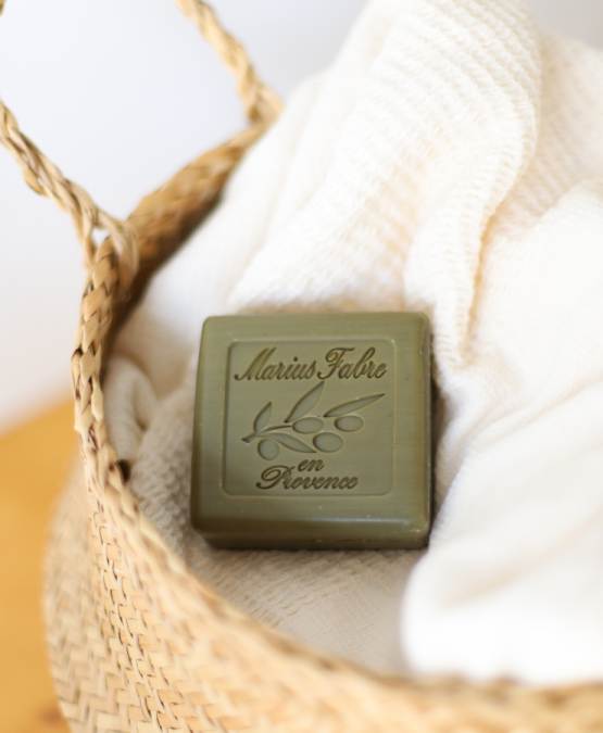 Compre lo auténtico Jabón de Marsella 100% aceite de oliva 150 g, con estuche