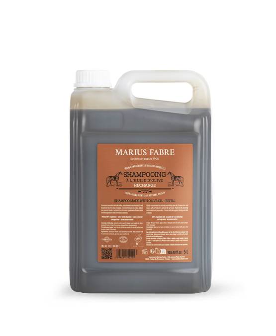 Acheter l'authentique Shampooing à l’huile d’olive 5L CHEVAUX