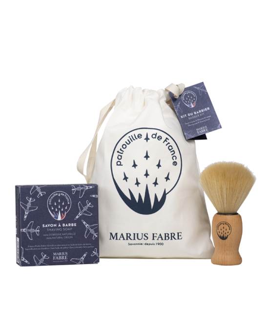 Acheter l'authentique Marius Fabre x Patrouille de France – Kit du barbier, 110g