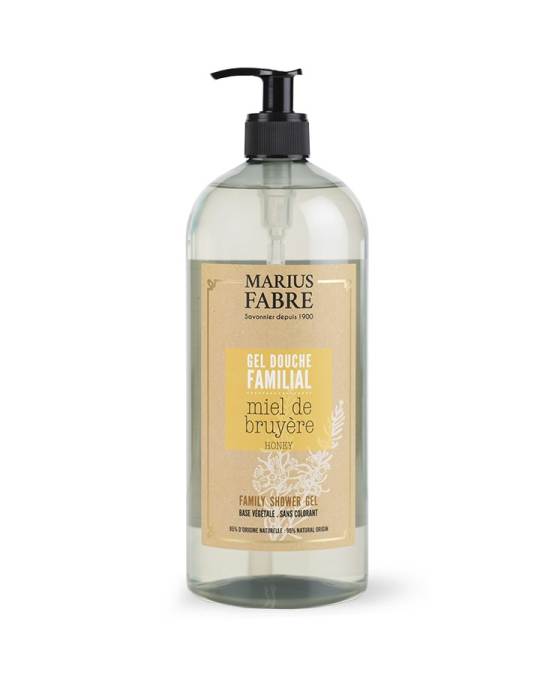 Acheter l'authentique Gel douche familial parfumé au miel de bruyère, 1L