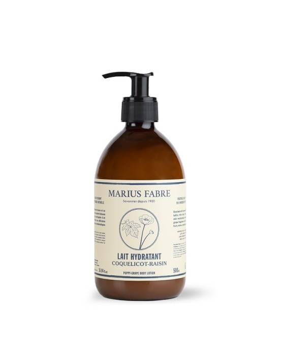 Acheter l'authentique Lait hydratant corps parfum Coquelicot-Raisin, 500ml