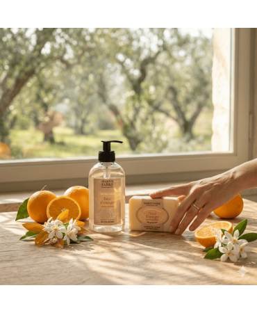 Acheter le/la vrai(e) Savonnette parfumée à la fleur d’oranger 250g, sans huile de palme