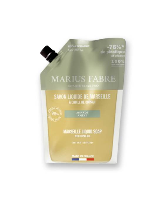 Compre lo auténtico Jabón líquido de Marsella con almendra amarga, 1 l, Marius Fabre