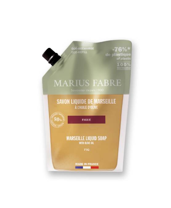 Acheter l'authentique Savon liquide de Marseille Figue, 1L, Marius Fabre