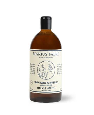 Acheter le/la vrai(e) Marseille liquid soap, with thyme & dill essential oils 1L