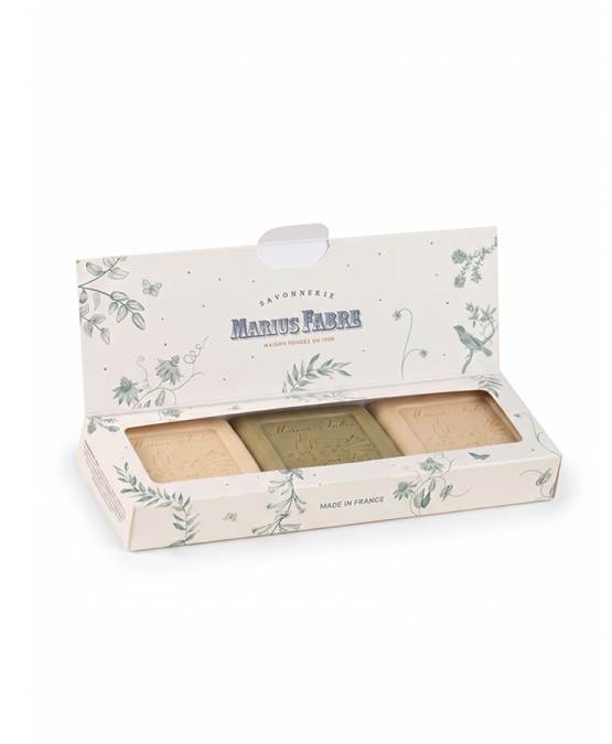 Acheter l'authentique Coffret cadeau Noël, Trio de savonnettes