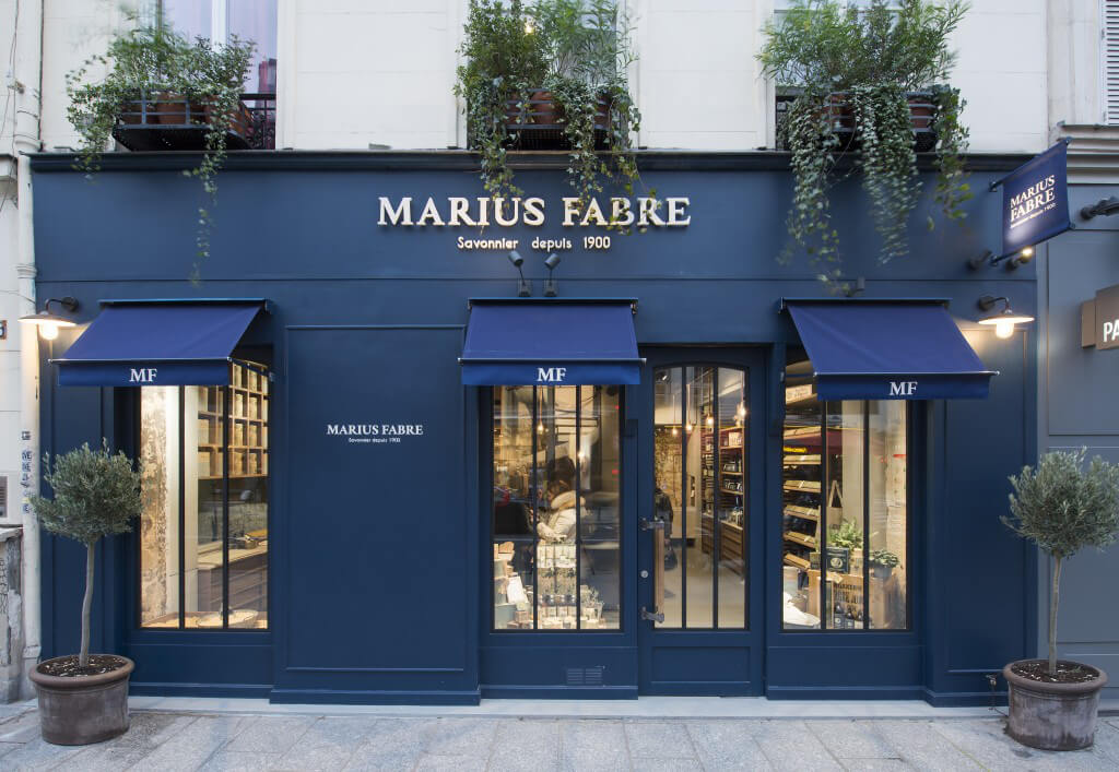 Ouverture de la première boutique Marius Fabre à Paris 