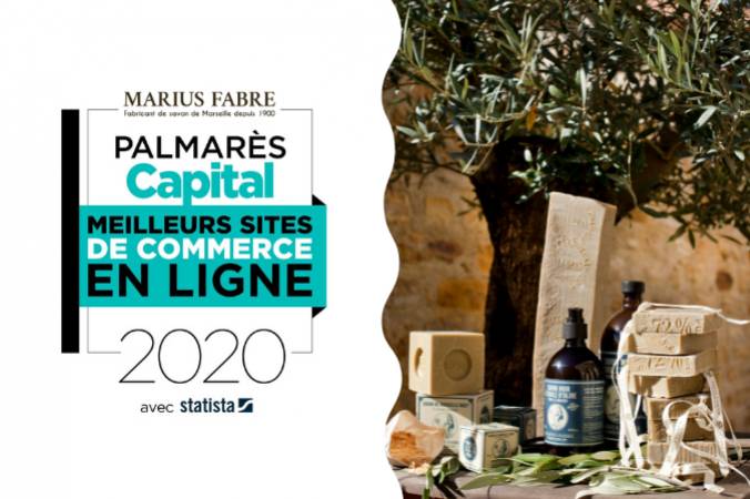 Marius Fabre élu Meilleur Site Web de fabricants de produits de beauté 2020