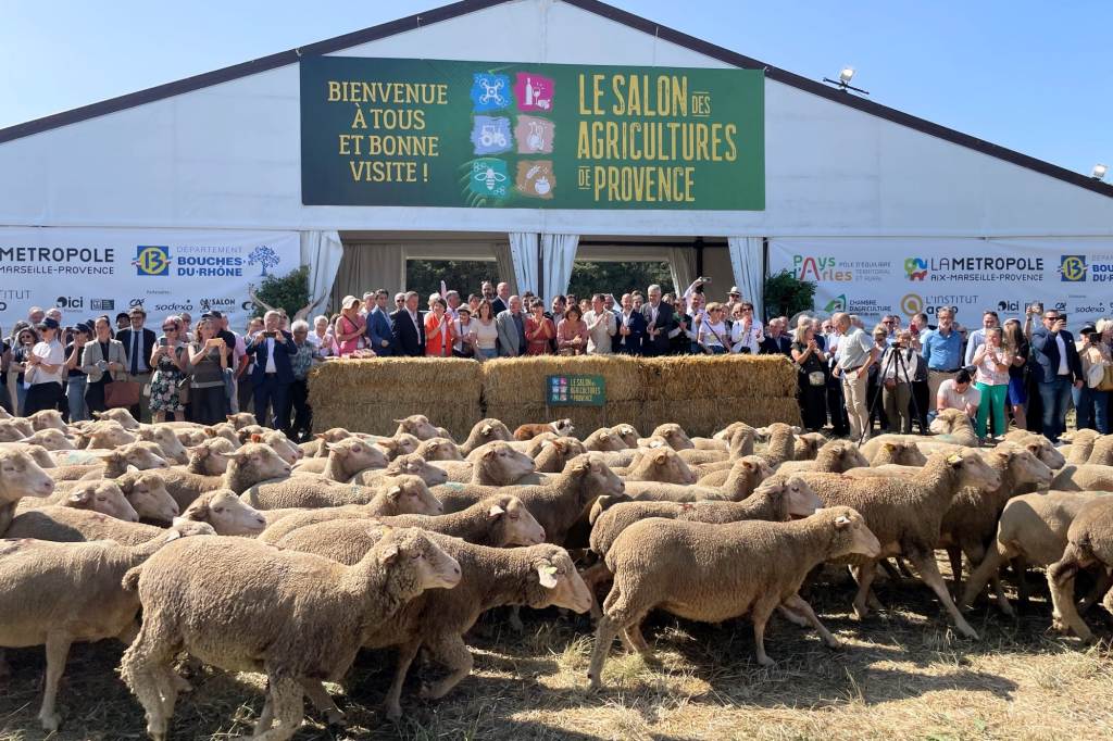 Marius Fabre au Salon des Agricultures de Provence