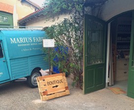 Boutique éphémère ouverte pendant les travaux