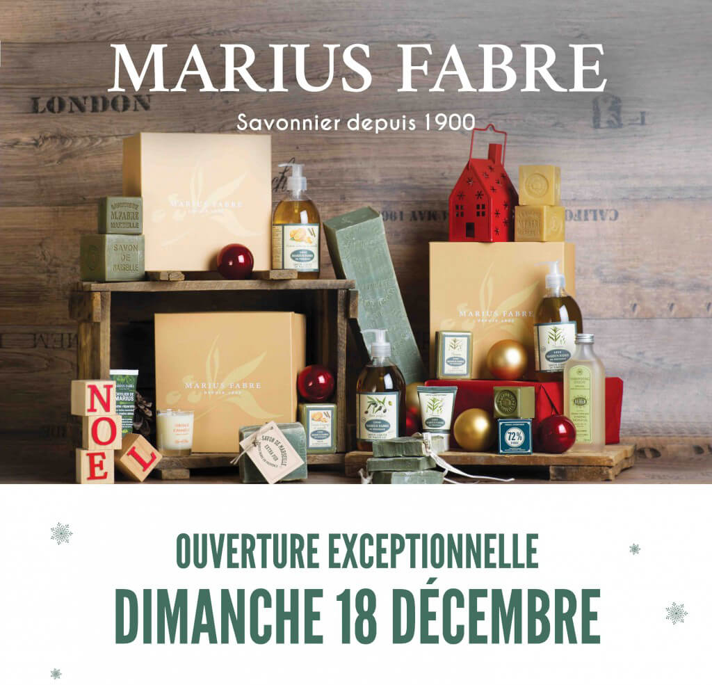Ouverture exceptionnelle le dimanche 18 Décembre 2016 