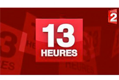 Mardi 11 février au JT de 13h de France 2