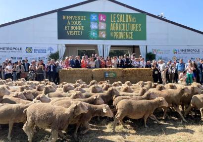 Marius Fabre au Salon des Agricultures de Provence