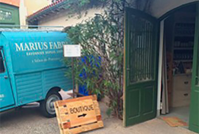 Boutique éphémère ouverte pendant les travaux