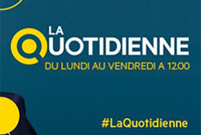 Marius Fabre en direct sur France 5 dans La Quotidienne