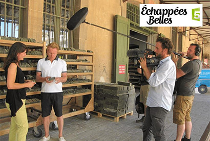 Marius Fabre au coeur de l'émission Echappées Belles
