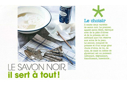 MODE & TRAVAUX - Le Savon Noir il sert à tout ! 